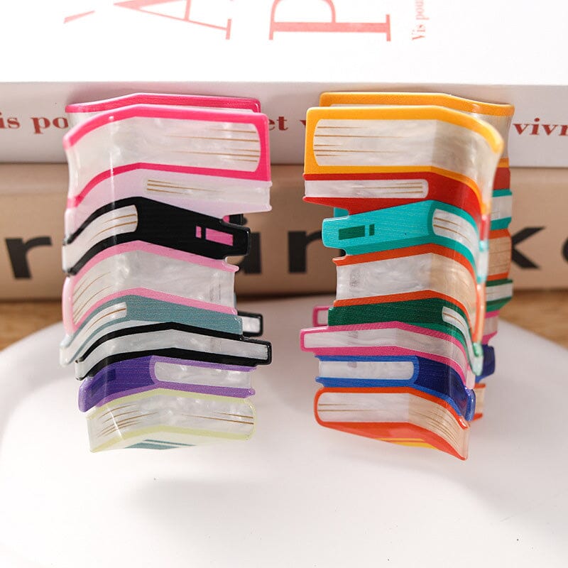 Book Hair Clip