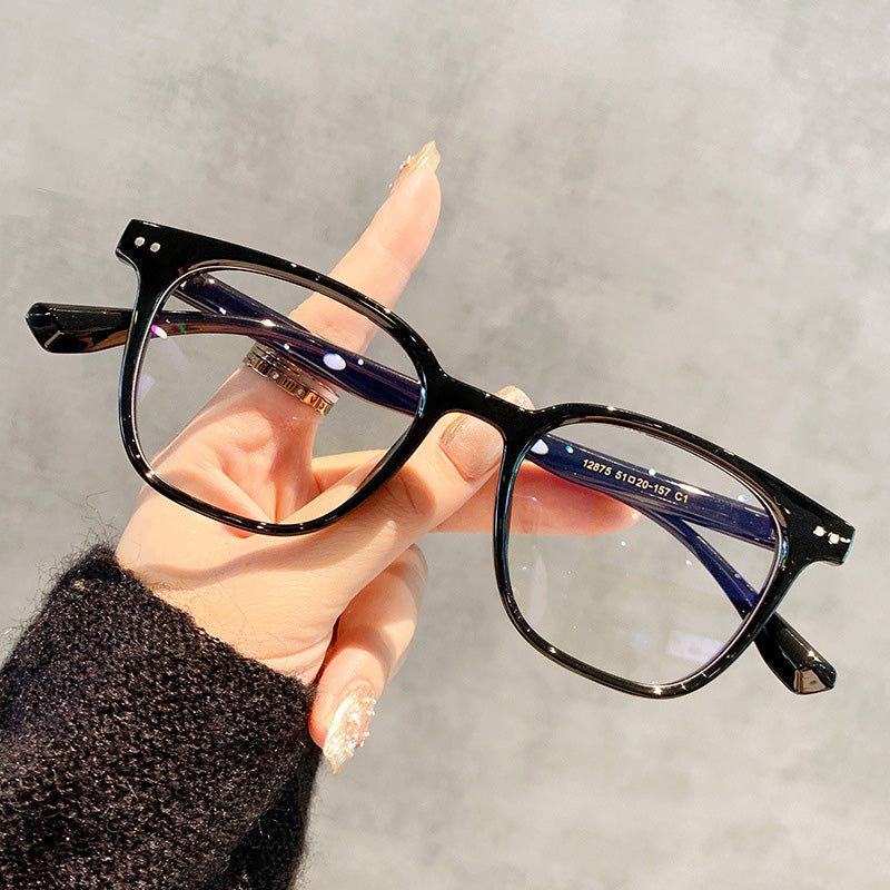 Anti-Blue Light Square Frame Eyeglasses