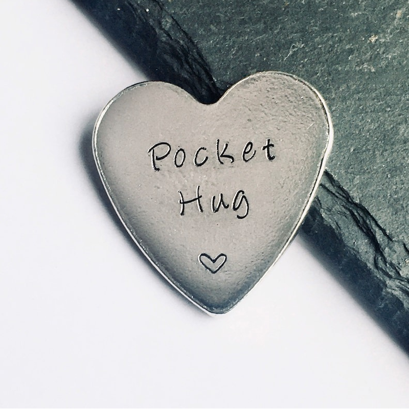 Handmade Heart Pocket Hug Token(3 PCS)