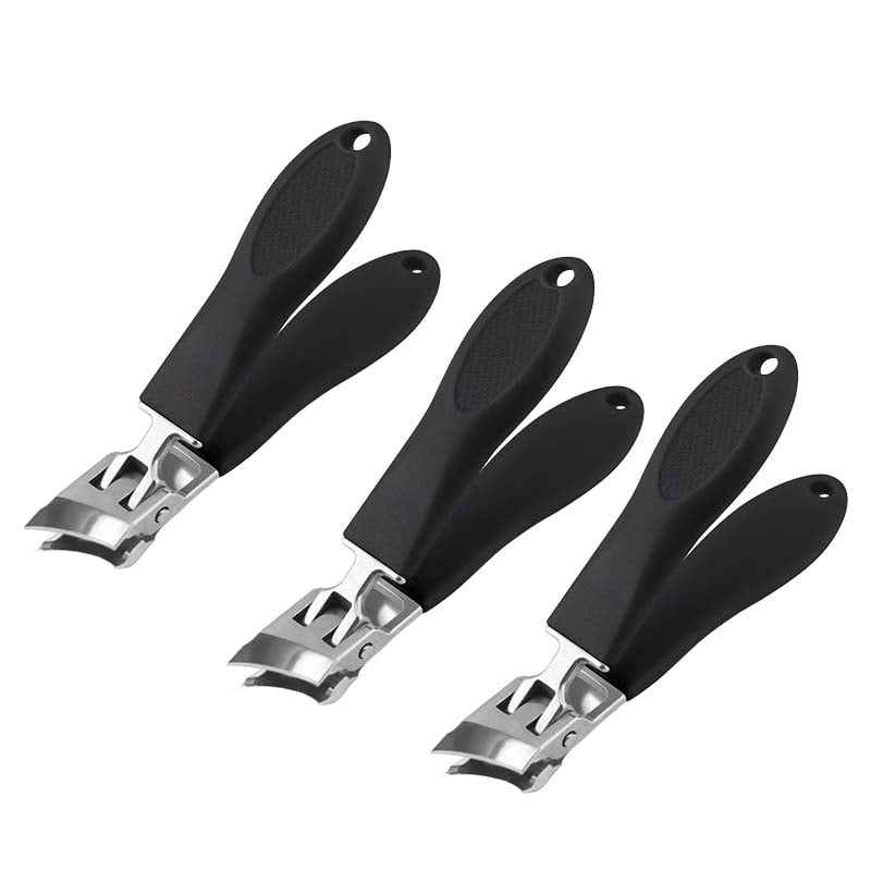 Wide Jaw Opening Anti-Splash Slanted Nail Clipper