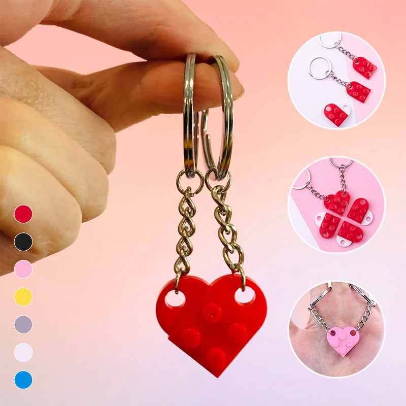 Heart Pendant Keychain