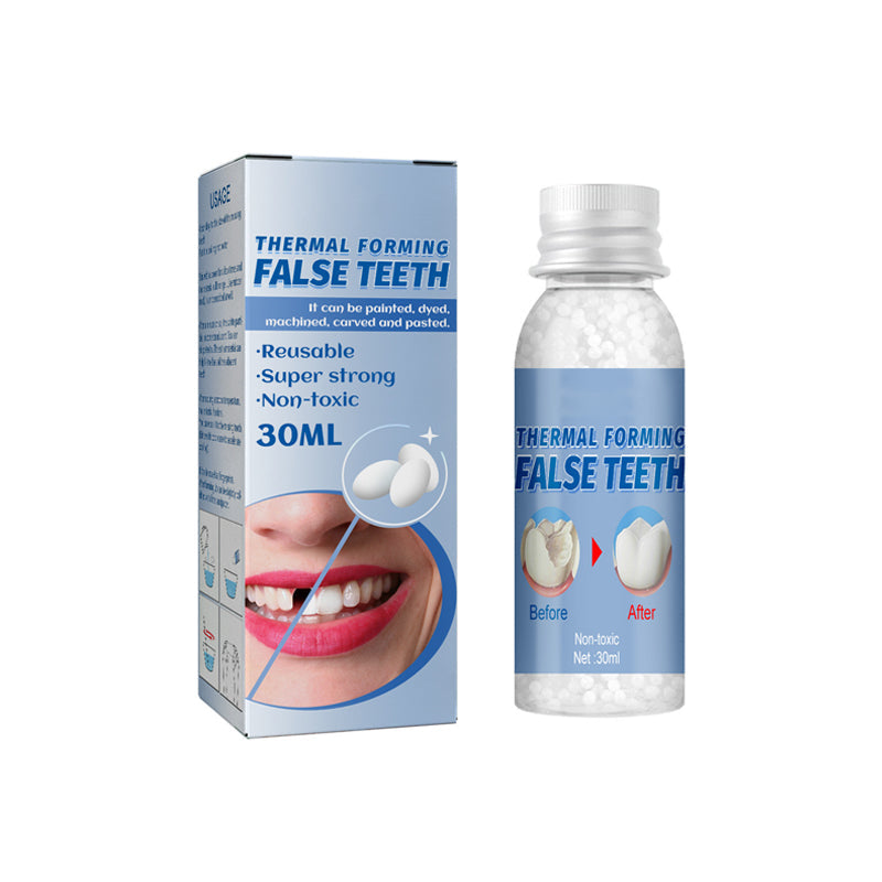 Moldable False Teeth for Temporary Tooth Fillings