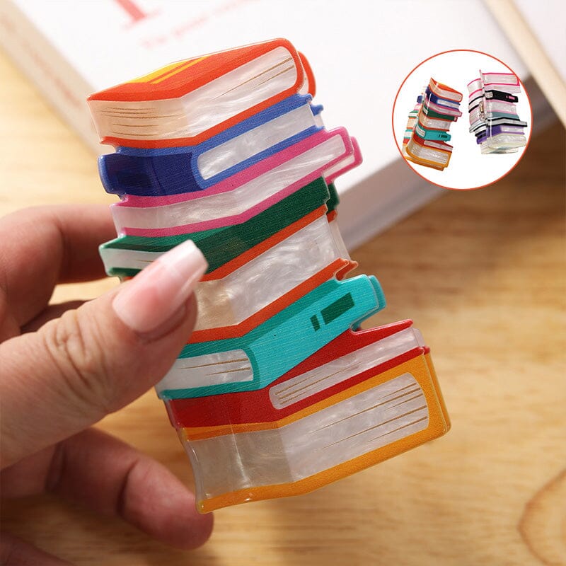 Book Hair Clip