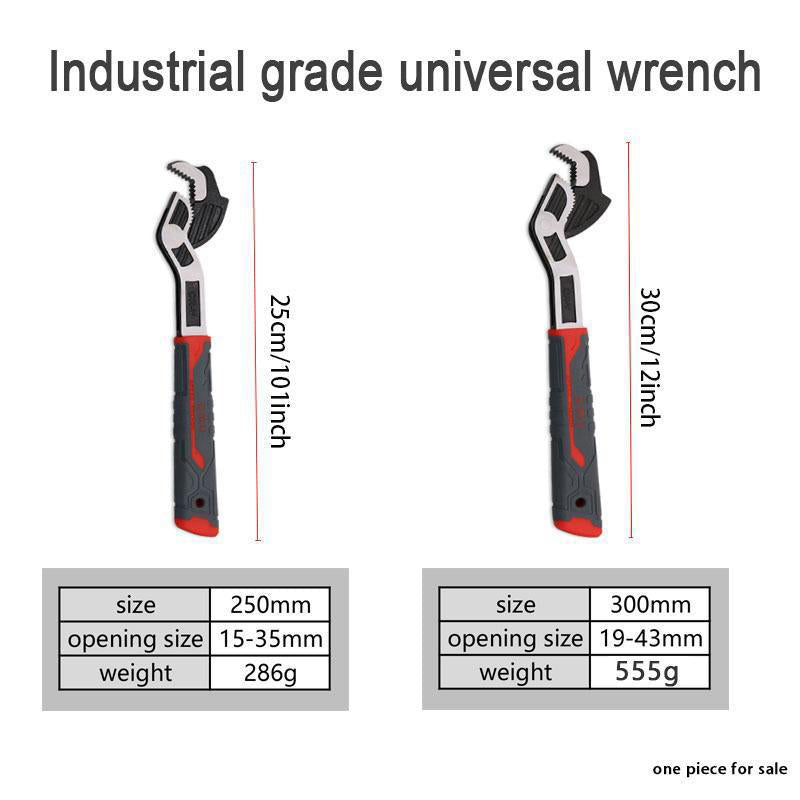 Multifunctional Self-Locking Adjustable Wrench