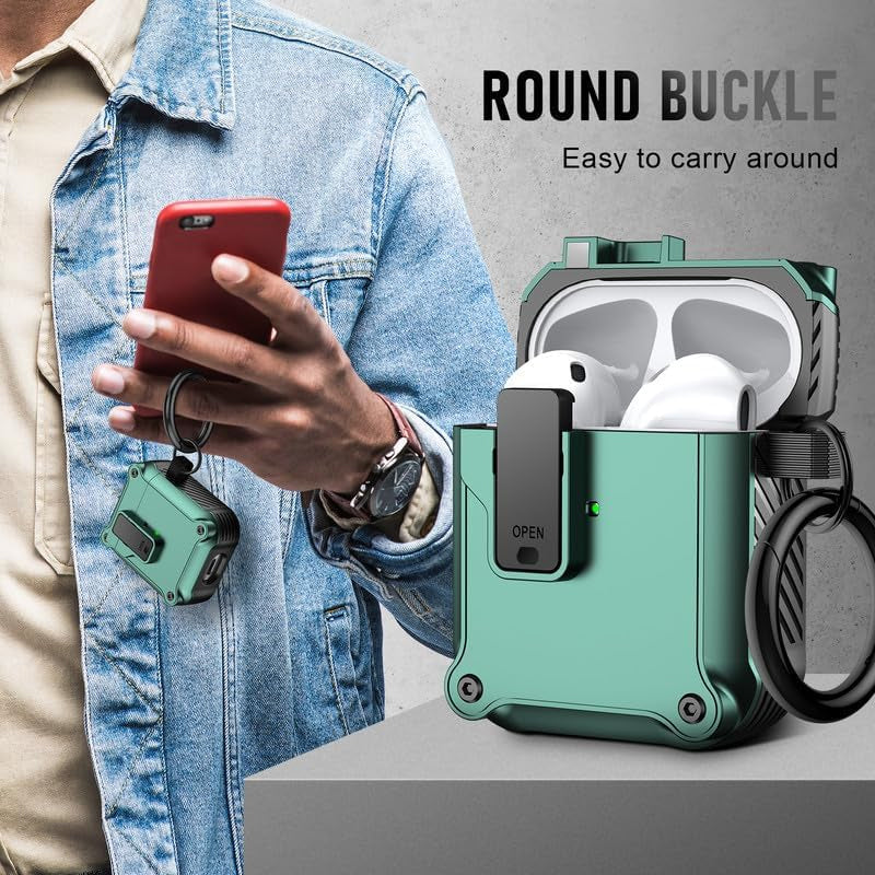 Multifunctional Earphone Protective Cover with Holder