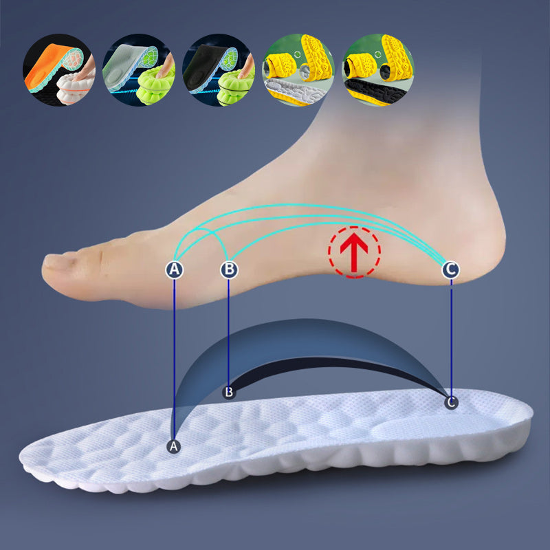 Soft Elastic Breathable Shoe Insoles