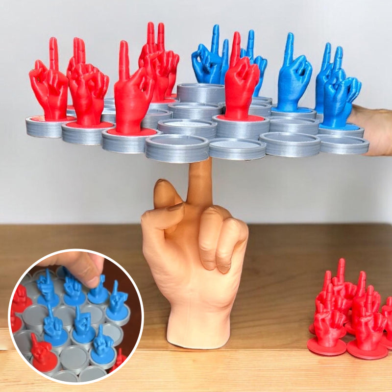 Middle Finger Balance Game