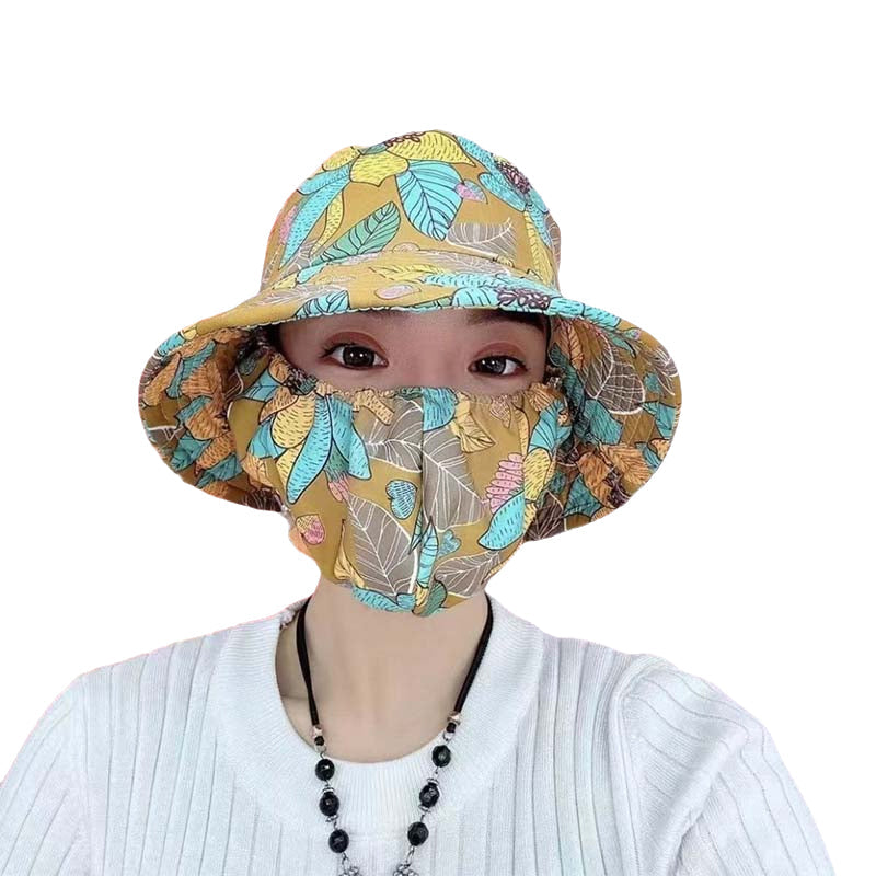 Sun Protection Mask Hat