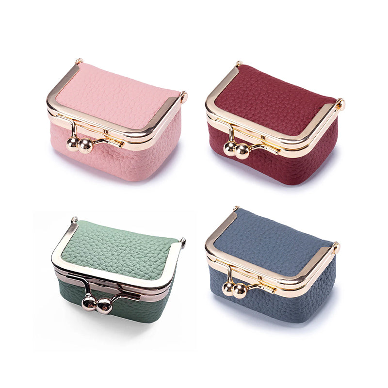 Genuine Leather Mini Jewelry Box