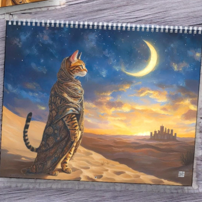 Cats of Oriental Nights Calendar 2025