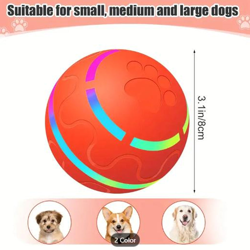 Interactive Automatic Moving Toys With LED Flash Ball