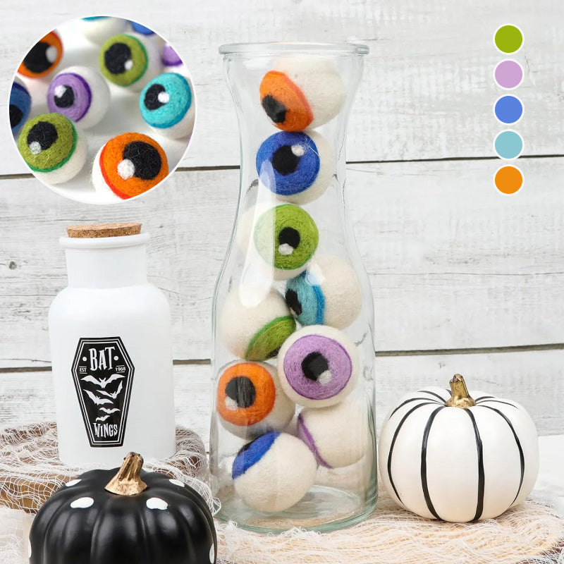 Halloween Felt Monster Eyeballs