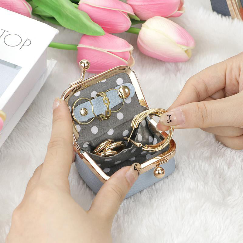 Genuine Leather Mini Jewelry Box