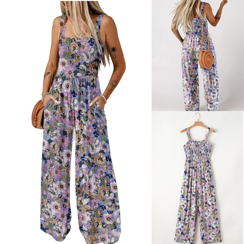 Women's Casual Loose Overalls Jumpsuits