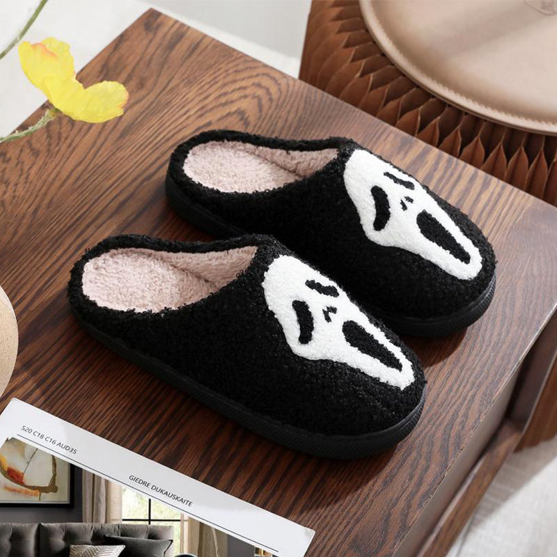 Soft Plush Comfy Halloween Slippers