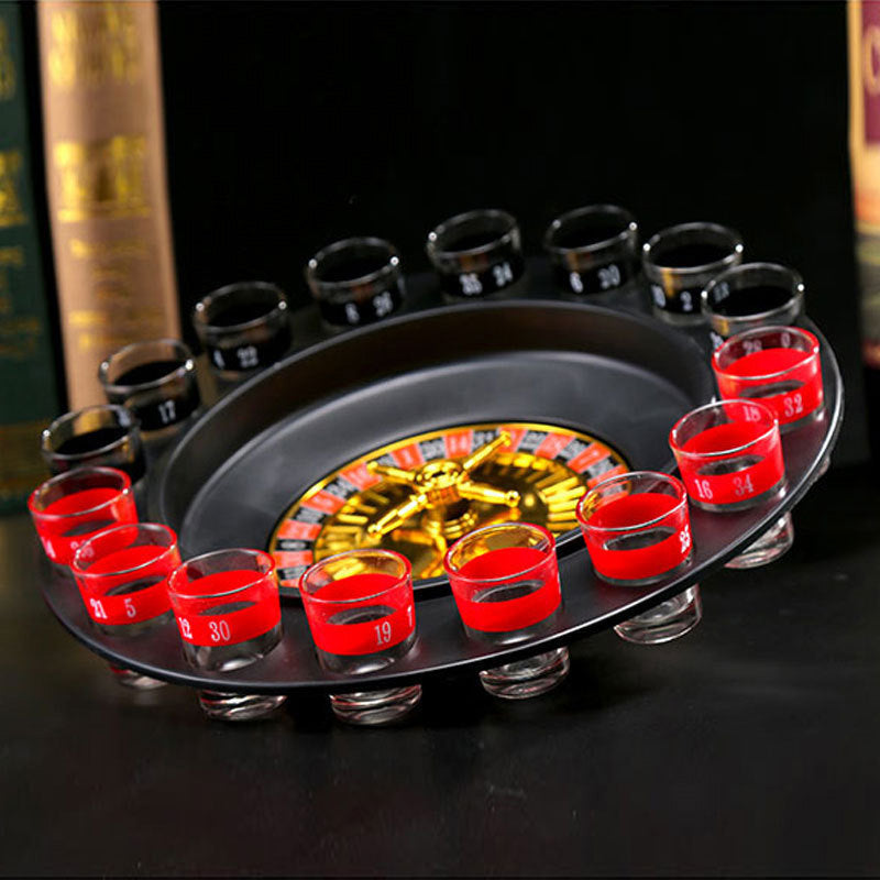 Sturdy Roulette Spinning Game Set