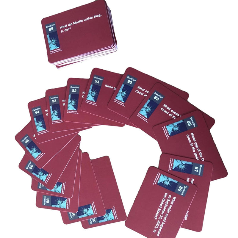 US Citizenship Flash Cards