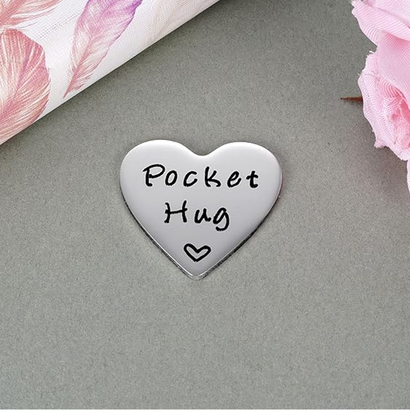 Handmade Heart Pocket Hug Token(3 PCS)