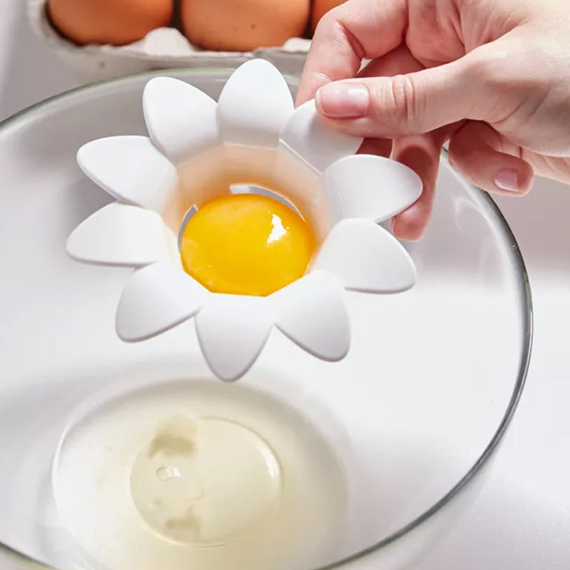 Flower Design Egg Separator