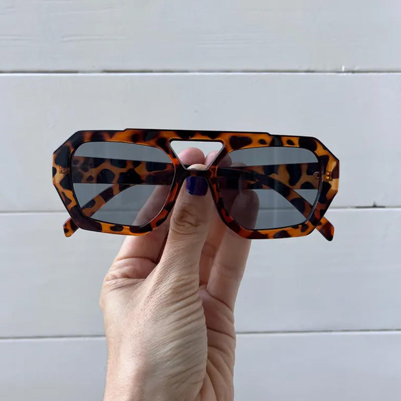 Tortoiseshell Leopard Print Sun Shades