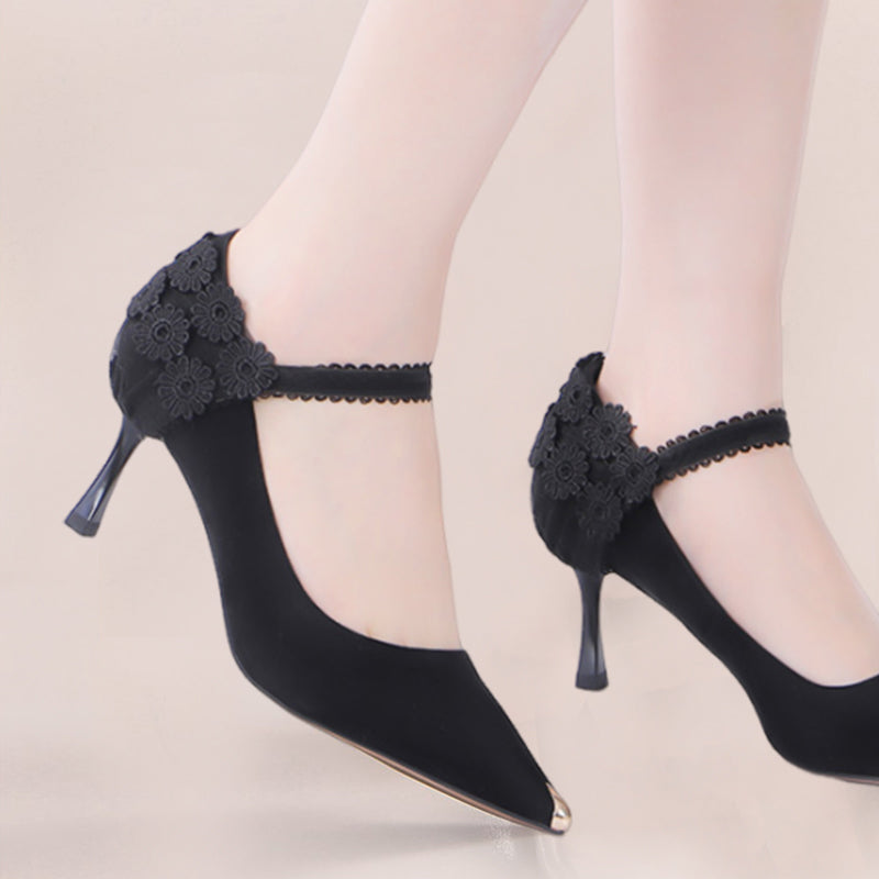 Lace High Heels Shoe Straps