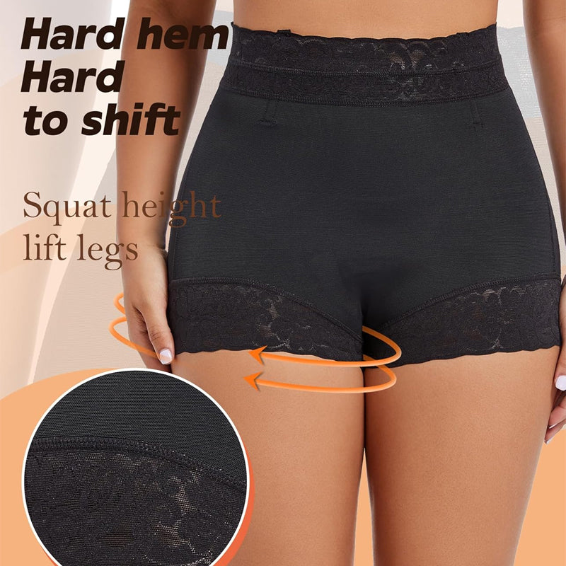 Women's Lace High Waist Shapewear Shorts