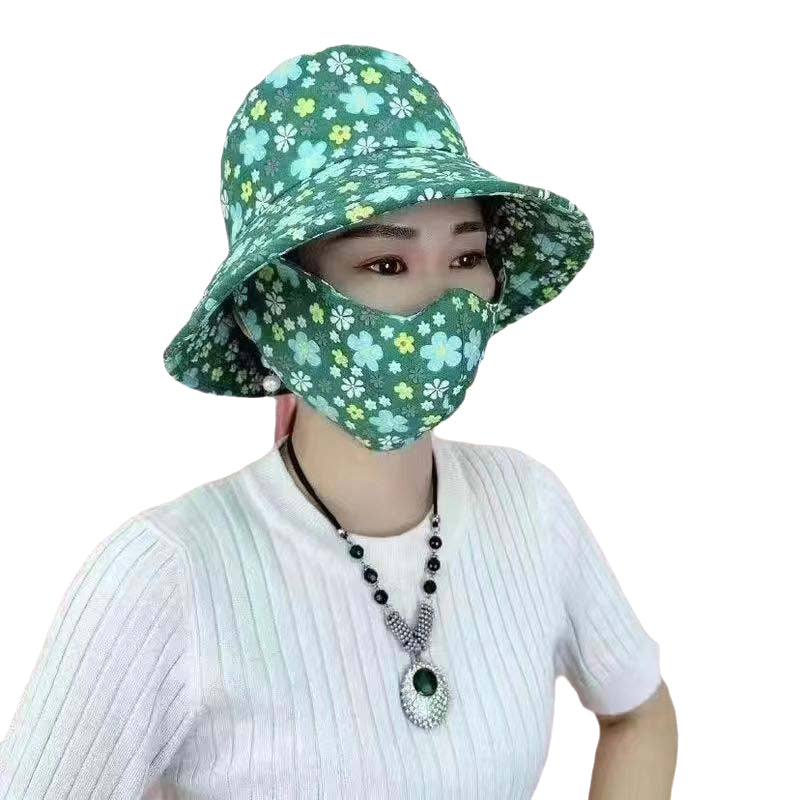 Sun Protection Mask Hat