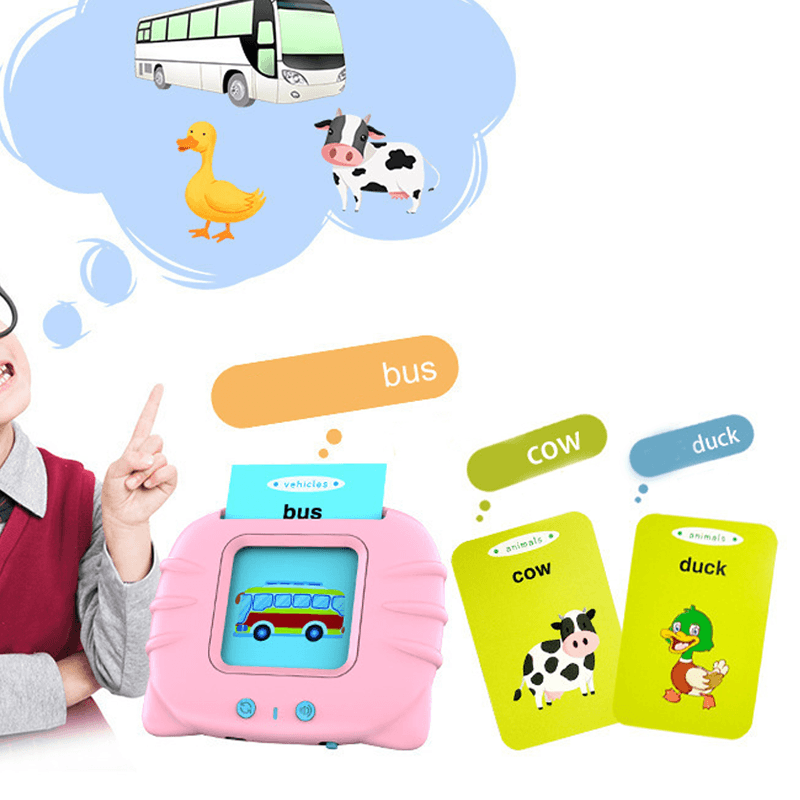 Talking Flash Cards Educational Toys