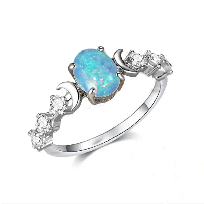 Moon Gemstone Ring