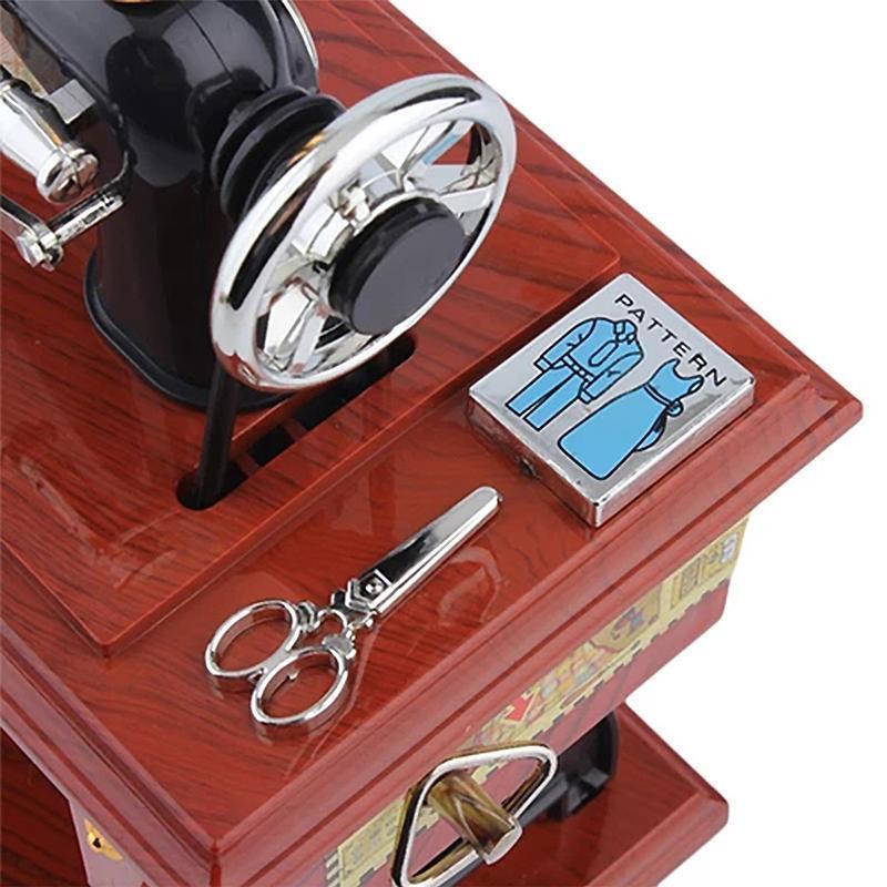 Mini Sewing Machine Music Box