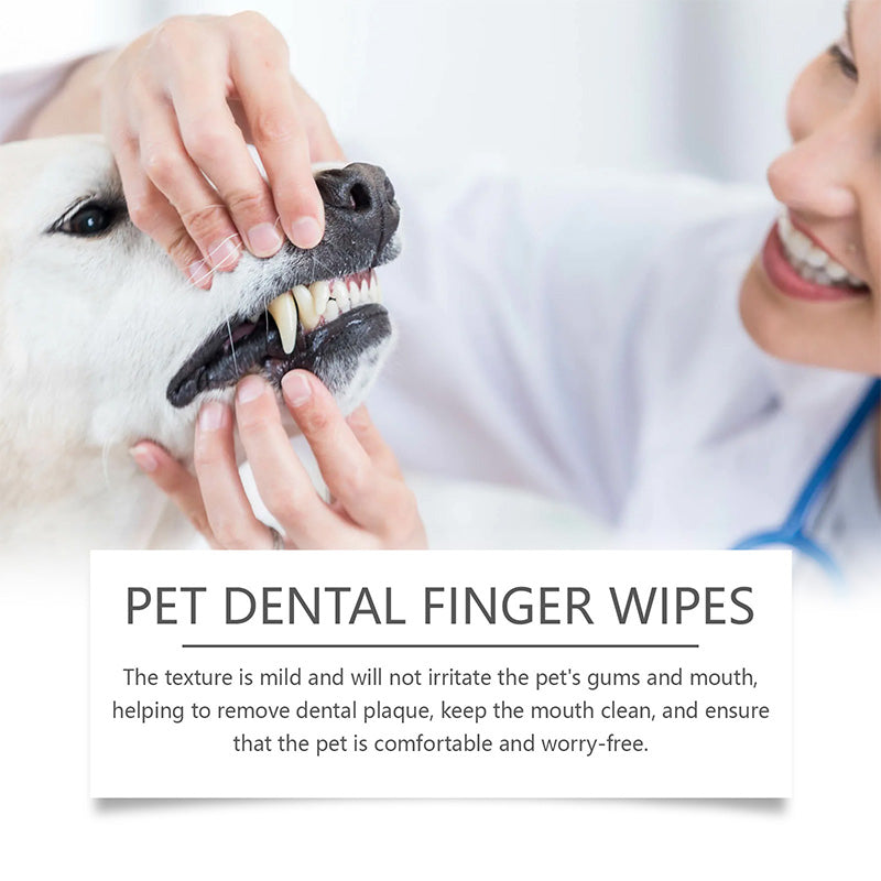 Pet Care Finger Wipes