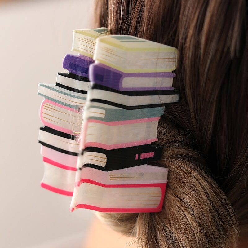 Book Hair Clip