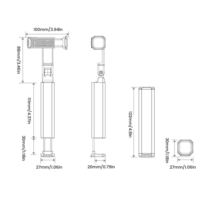 Portable Travel Phone Holder