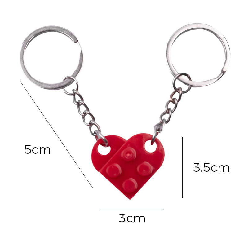 Heart Pendant Keychain