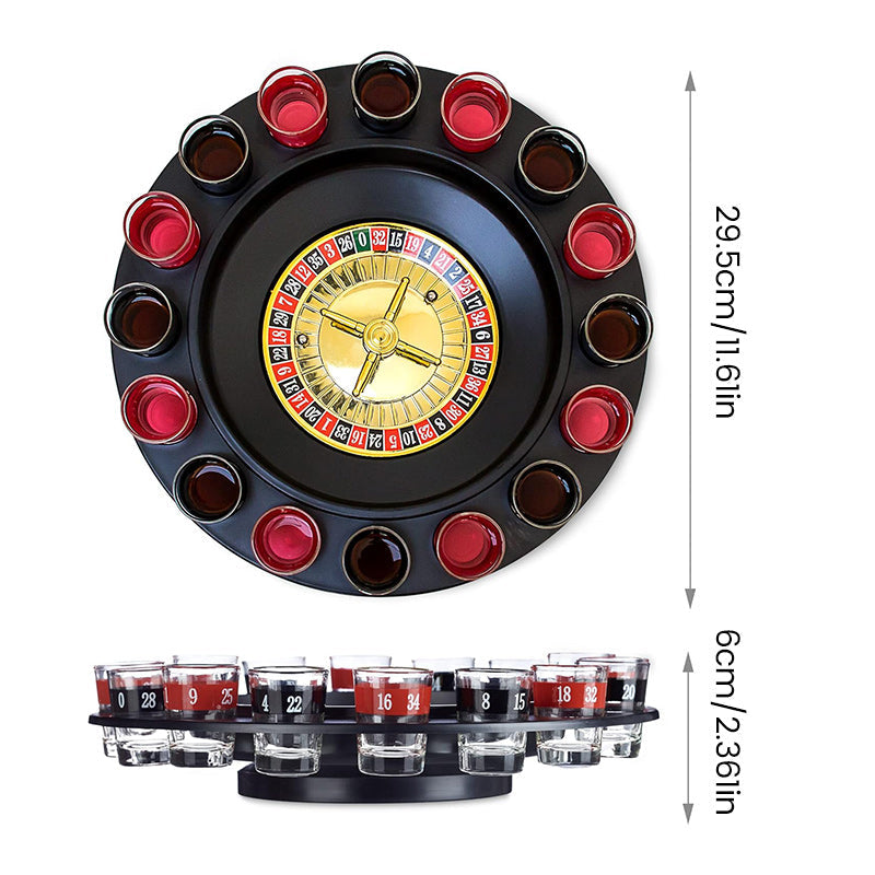 Sturdy Roulette Spinning Game Set