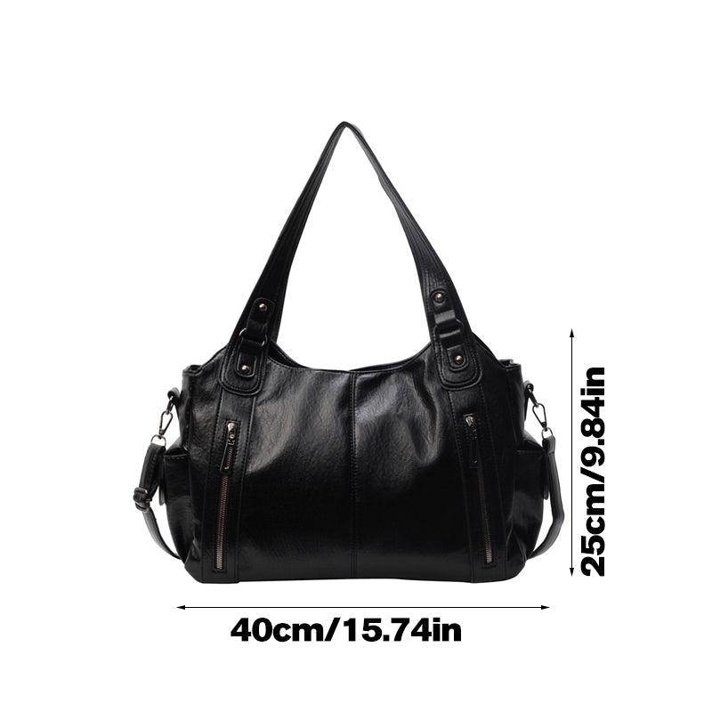 Large capacity shoulder bag