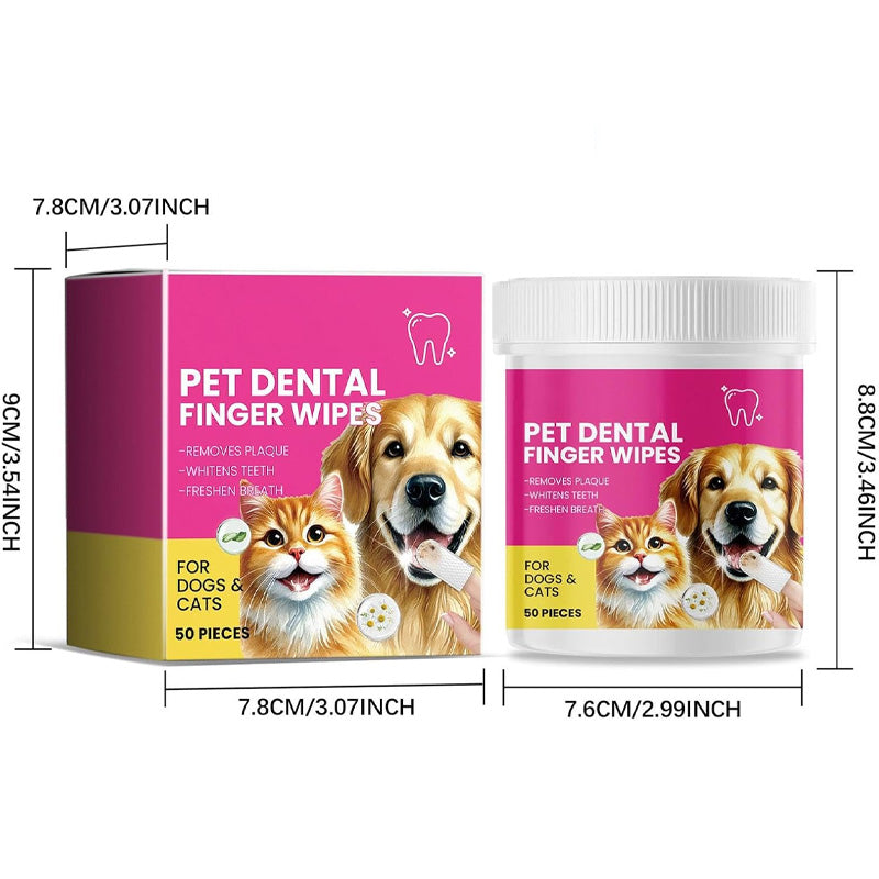 Pet Care Finger Wipes