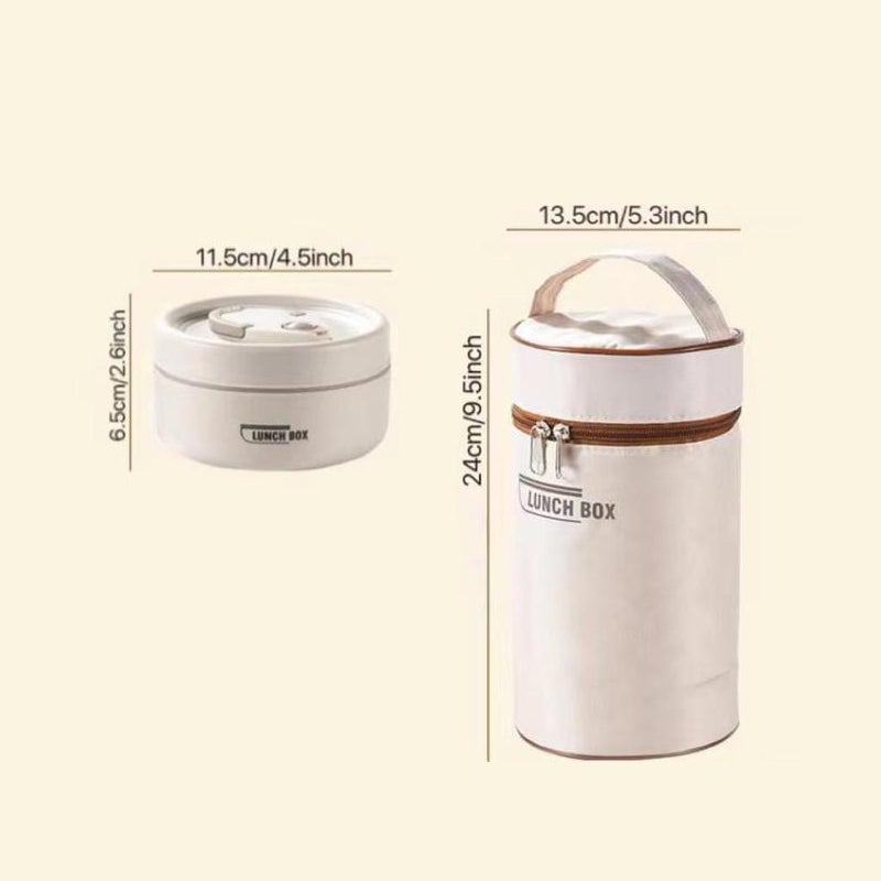 Portable Insulated Food Lunch Container Set