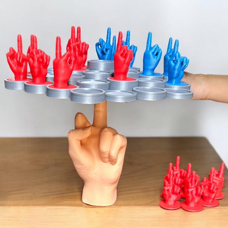 Middle Finger Balance Game