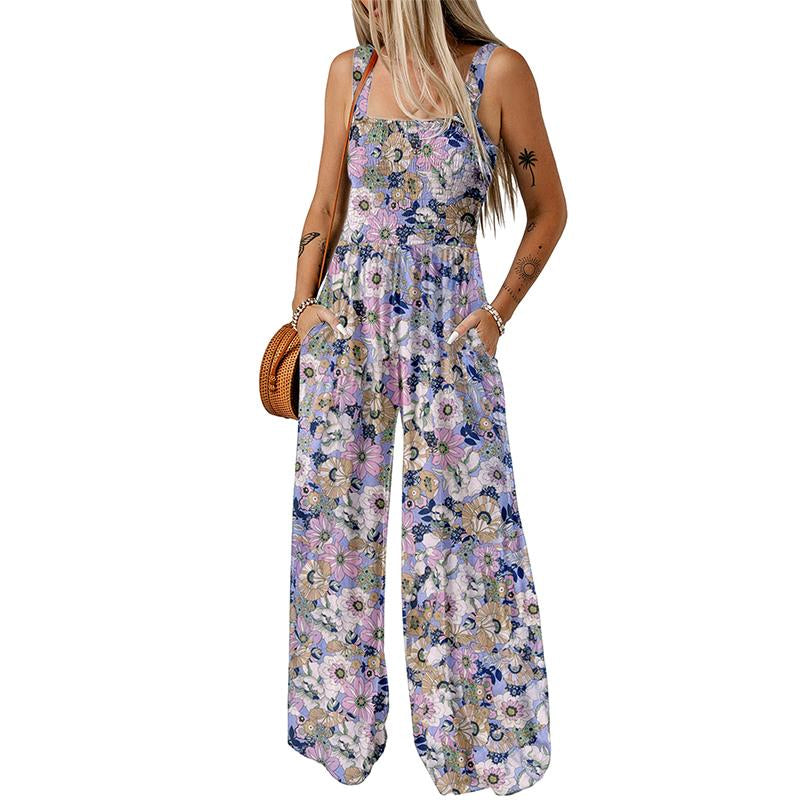 Women's Casual Loose Overalls Jumpsuits