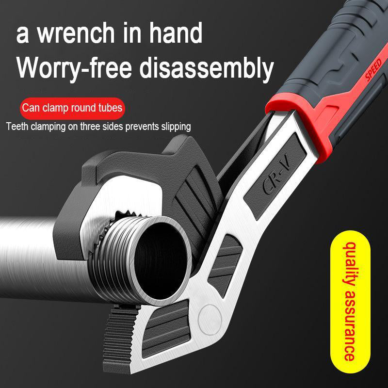 Multifunctional Self-Locking Adjustable Wrench