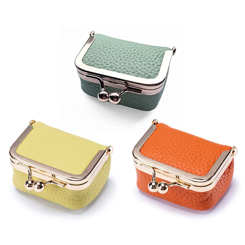 Genuine Leather Mini Jewelry Box