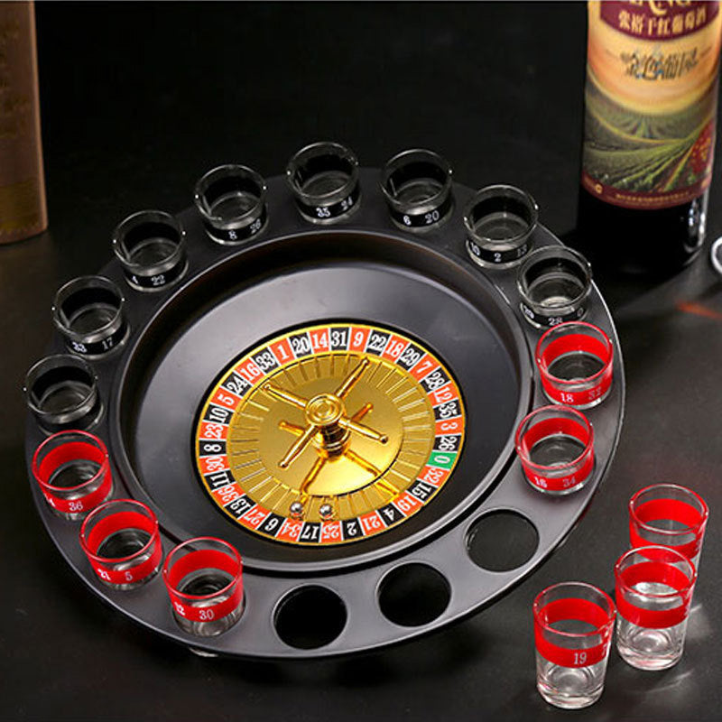 Sturdy Roulette Spinning Game Set