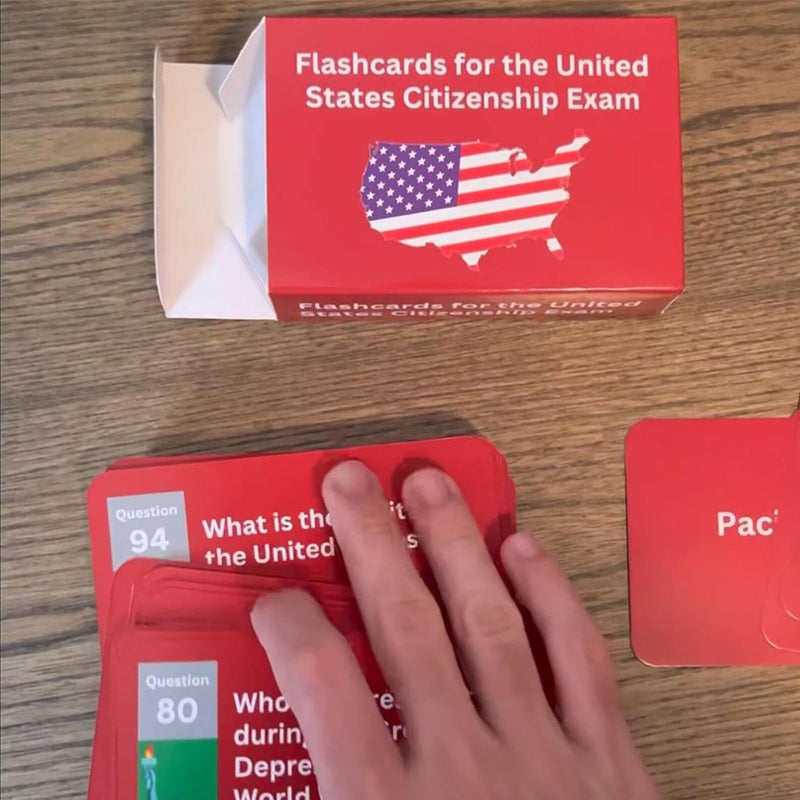 US Citizenship Flash Cards