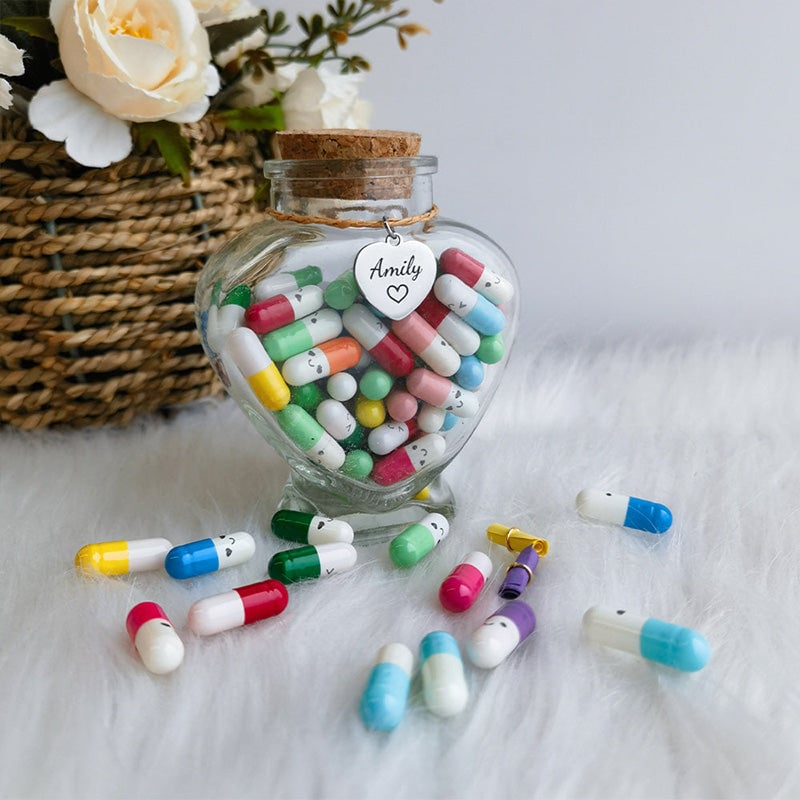 Capsule Letters Message In the Bottle (Mixed Color 🎁)