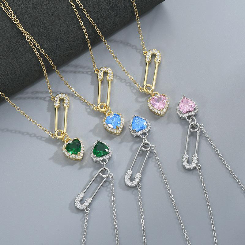 Elegant Paperclip Necklace