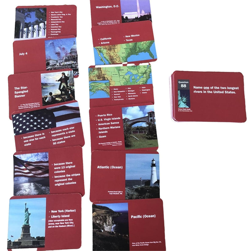 US Citizenship Flash Cards