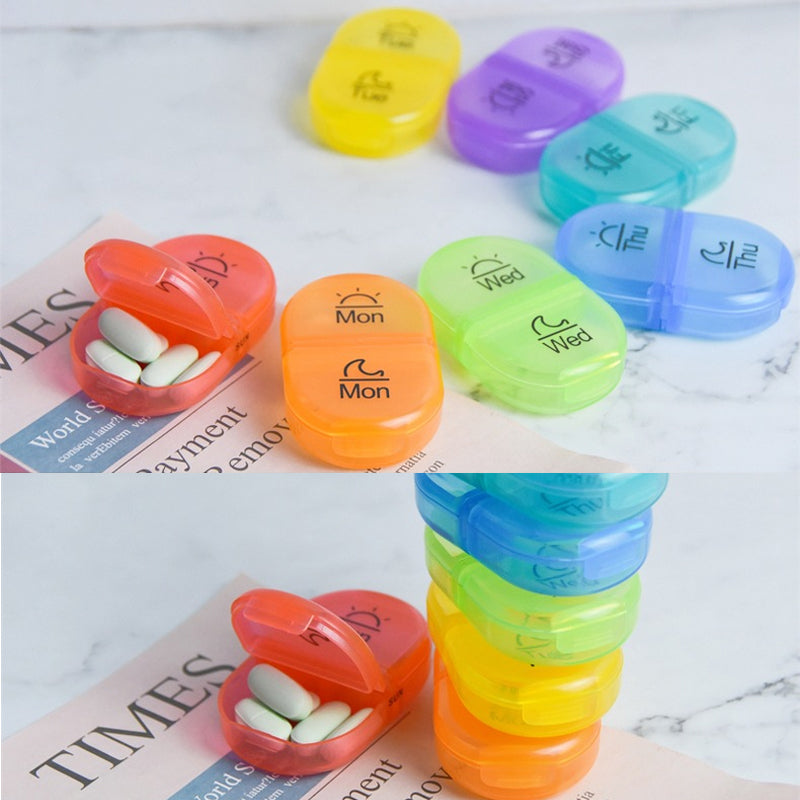 Portable Pill Organizer for Travel