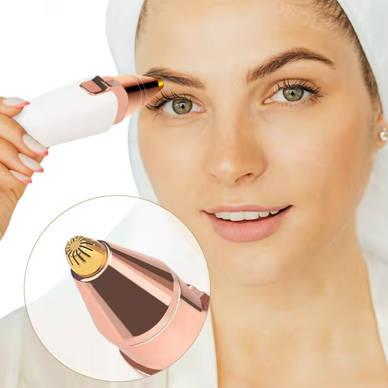 Portable 2-in-1 Facial Shaver