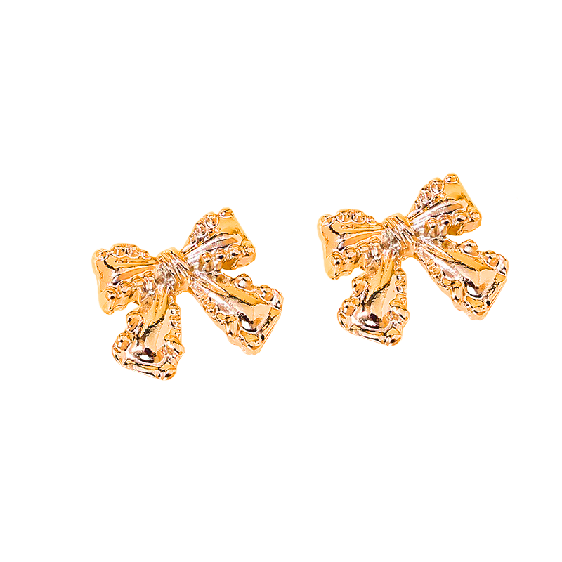 Women's Elegant Bowknot Design Stud Earrings